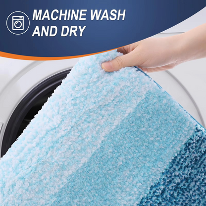 Luxurious Plush Bathroom Rug Mat Anti Slip Soft Carpet