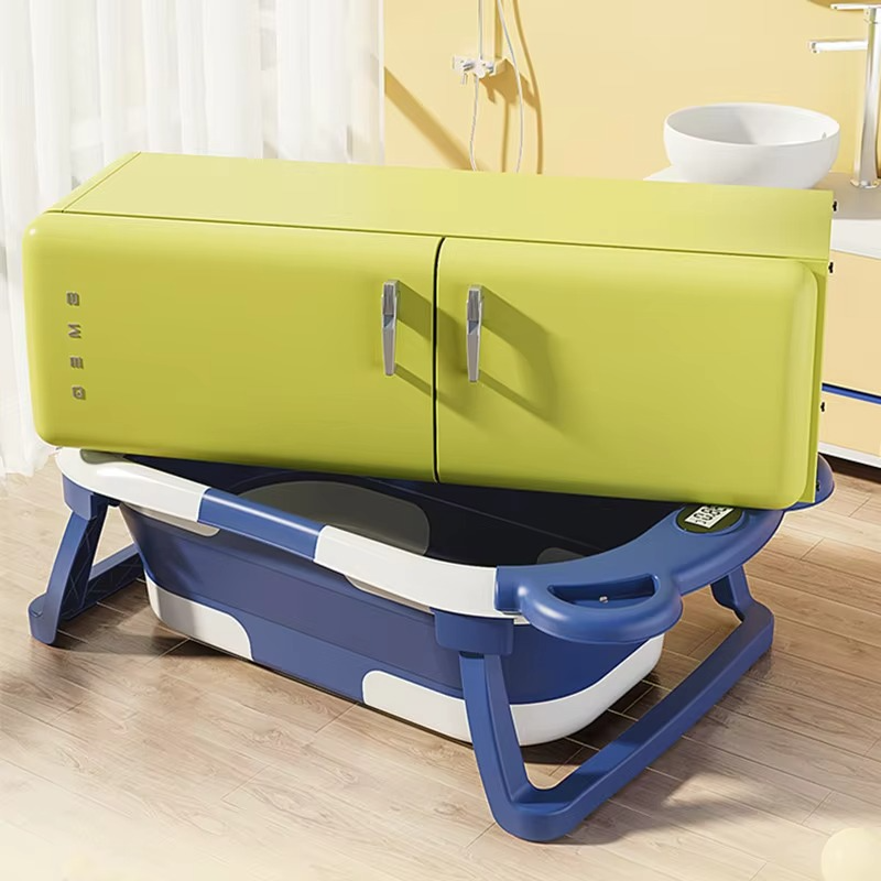 Portable Soft Baby Bath Tub with Digital Temp Display