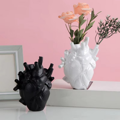Unique Heart Shaped Planter Vase for Home Decor