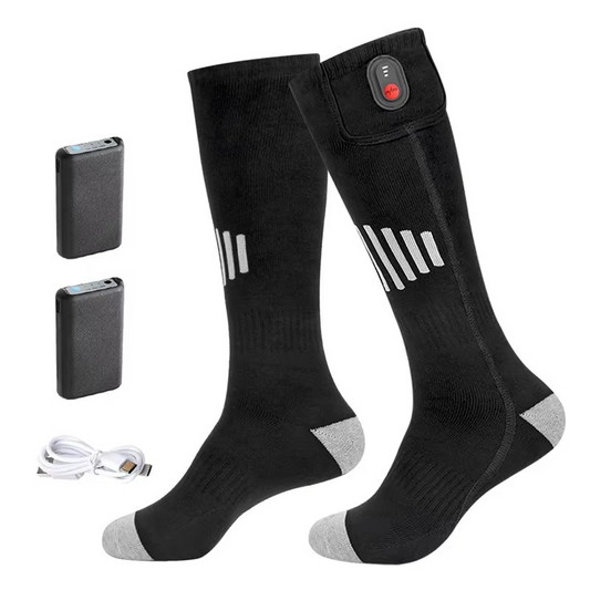 Warm Electric Socks with USB Heating for Winter - Hehif