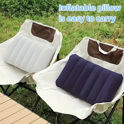 Portable Camping Pillow, Compact Inflatable Neck Support