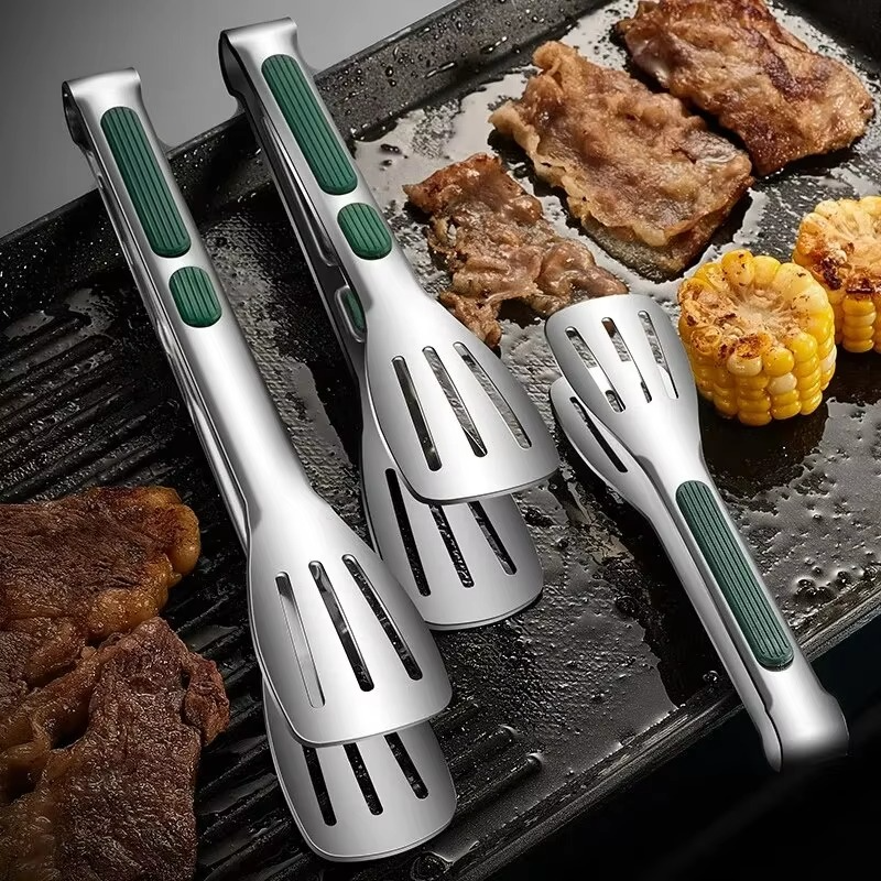 High Quality Metal Cooking Tongs for Kitchen Use