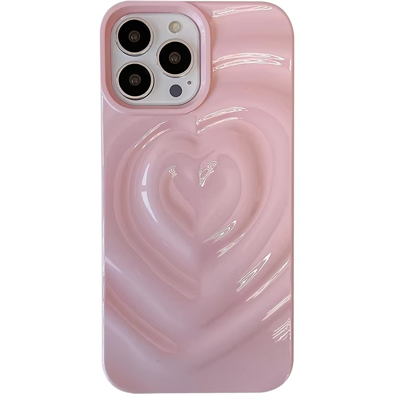 Vintage Foldable Heart Phone Cover