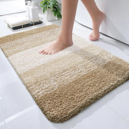 Luxurious Plush Bathroom Rug Mat Anti Slip Soft Carpet