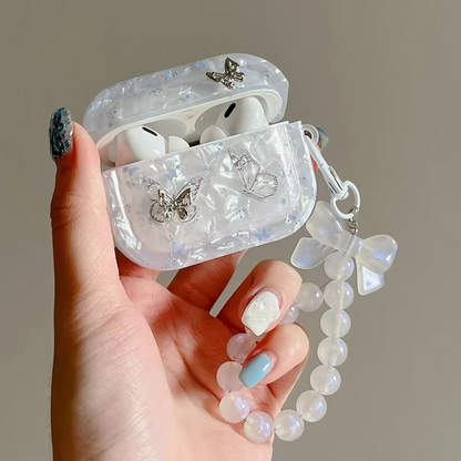 Premium Protective AirPods Case with Sparkle Pendant