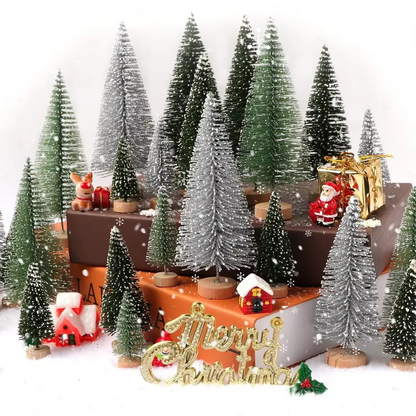 Small Christmas Tree Desk Decoration for Holiday Home