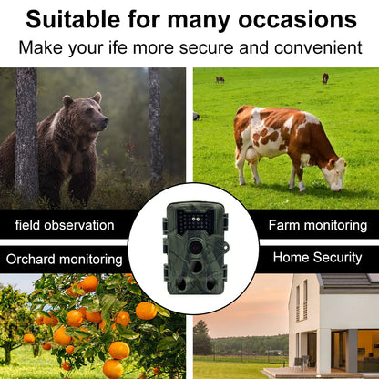 Wildlife Night Vision Camera 36MP 1080P HD