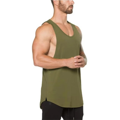 Men's Lightweight Athletic Sleeveless Gym Vest