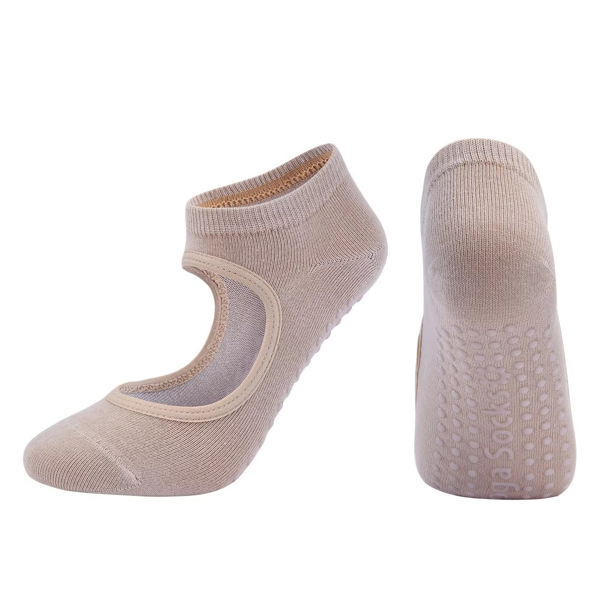 Grip Yoga Socks with Soft Anti Slip Sole