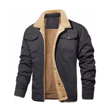 Men's Classic Padded Coat - Waterproof, Warm, Everyday Wear