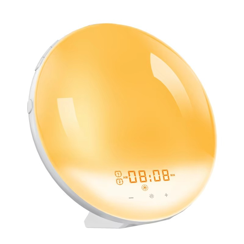 Smart LED Wake Up Clock with Radio and Nightlight - Hehif