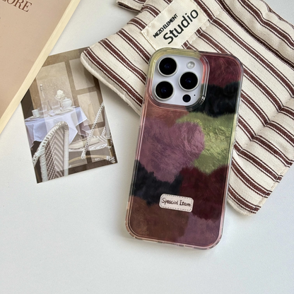 Luxury Soft Heart Pattern iPhone Cover