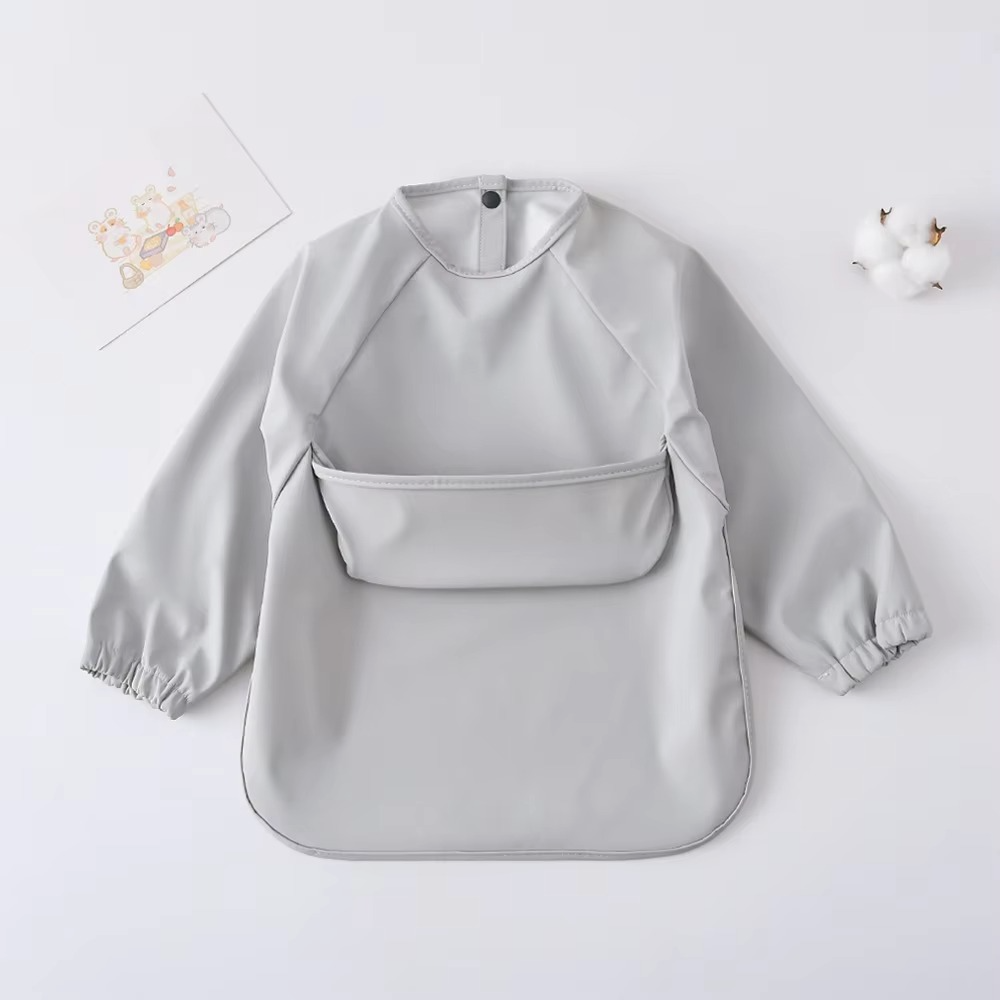 Easy Clean Kids Bib and Art Smock