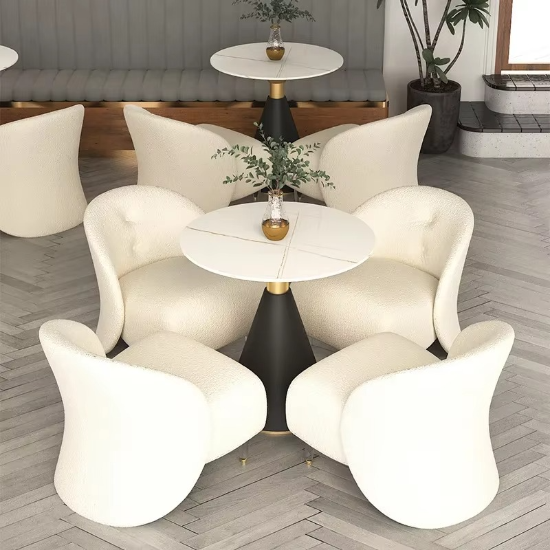 Comfortable Grey Upholstered Armchair for Home
