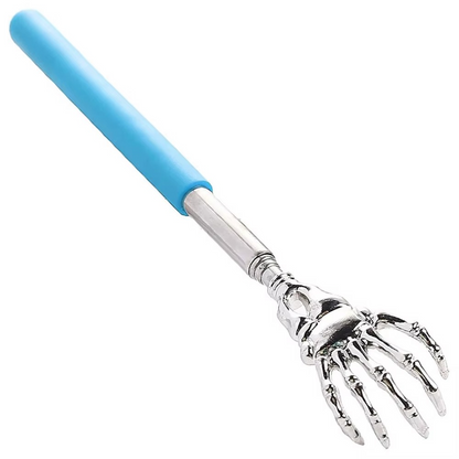 Extendable Metal Back Scratcher and Pet Massager Tool