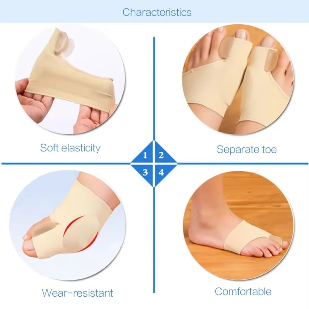 Silicone Toe Spacers for Orthotics and Relief