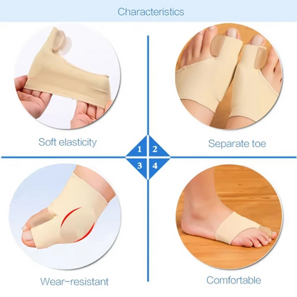Silicone Toe Spacers for Orthotics and Relief