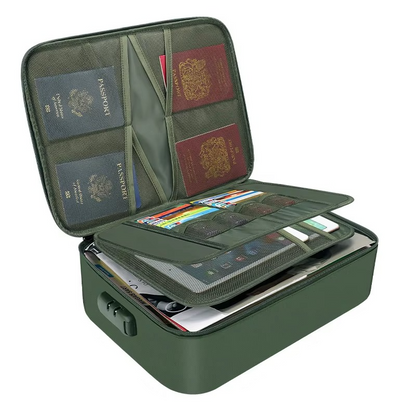 Durable Water Resistant File Storage Bag