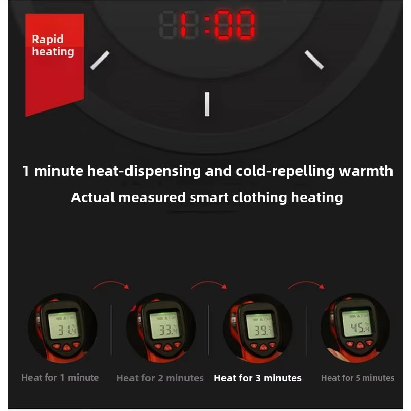 Warm Electric Heated Vest with Thermal Control
