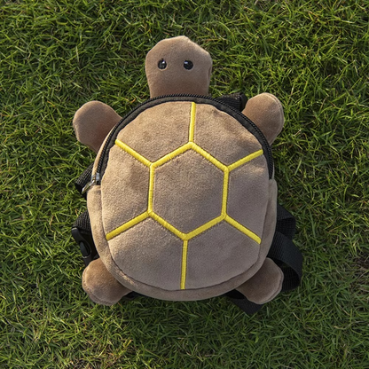 Fun Turtle Pet Treat Bag & Backpack - Comfortable & Compact