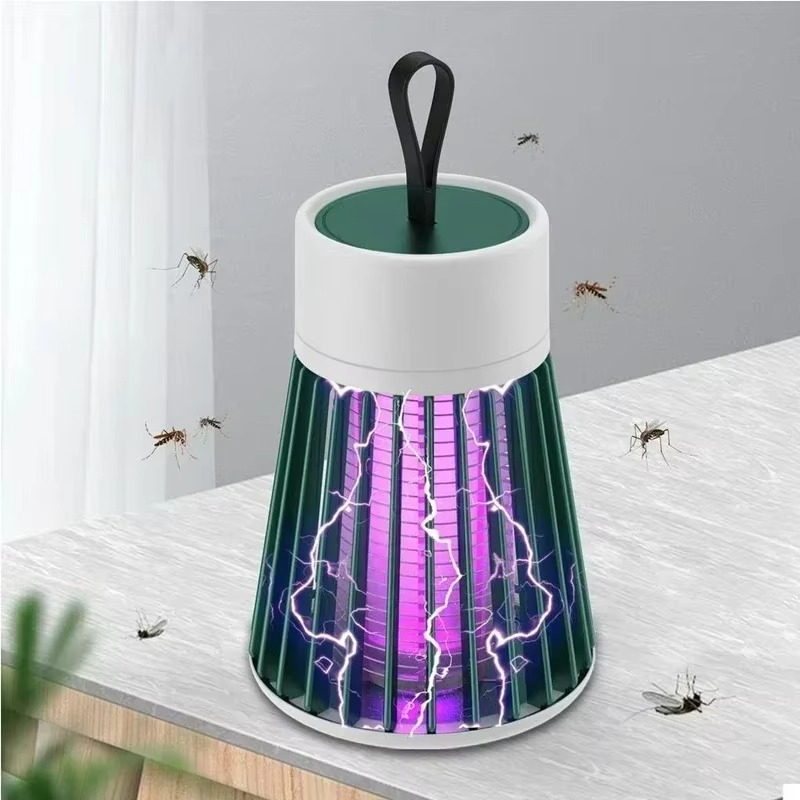 Compact USB Insect Killer Light – Quiet Bug Zapper - Hehif