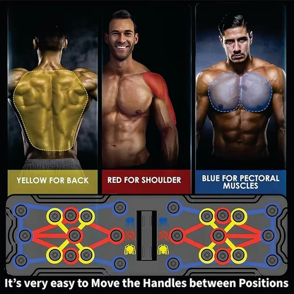 Compact Collapsible Home Gym Push Up Trainer