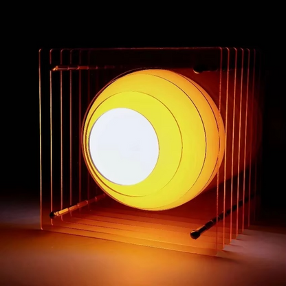 Colorful Glow in Dark Moon Lamp