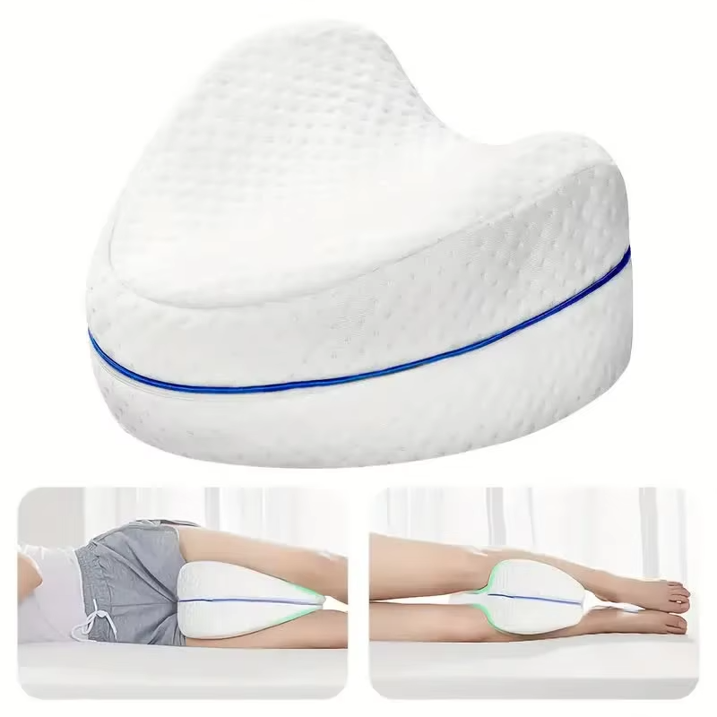 Breathable Cotton Pillow Covers for Leg Pillows, 2 Pack