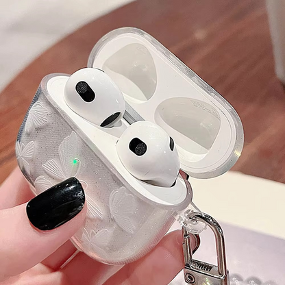 Colorful Floral Earbud Phone Case for Bluetooth Headphones