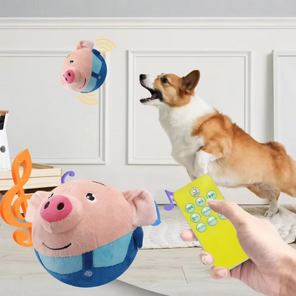Fun Squeaky Electronic Dog Toy Ball - Hehif