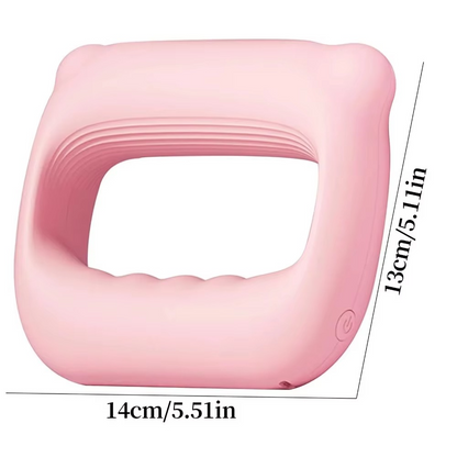 Compact USB Heated Massage Therapy Belt for Neck Relief
