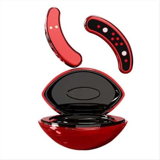 Compact Eye Massager with Soothing Heat for Puffy Eyes Relief - Hehif