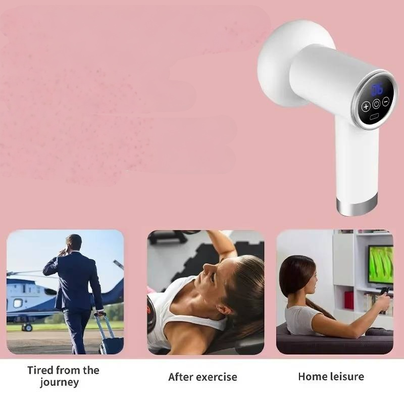 Portable Rechargeable Massager for Muscle Relief
