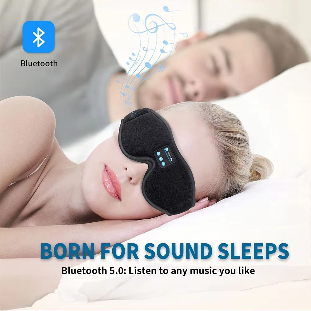 Wireless Sleep Eye Mask with Comfort Fit and Hi-Fi Speakers