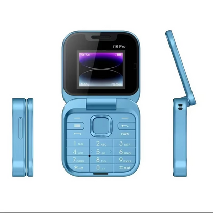 Big Display Loud Dual SIM Flip Phone with Long Battery