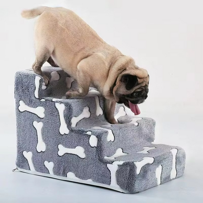 Portable Pet Steps for Small Dogs and Seniors - Hehif