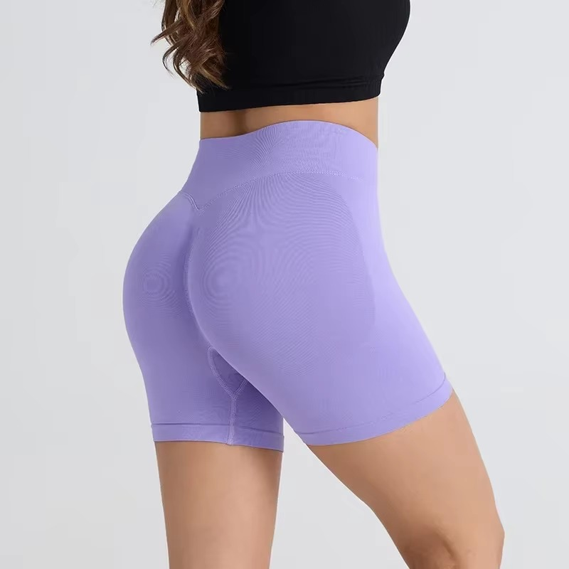 Comfortable High Waist Yoga Shorts for Women Tight Fit