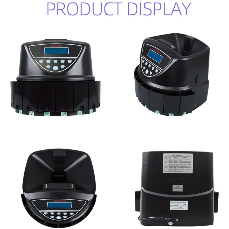 Fast Automatic Coin Sorter Machine for Business Use