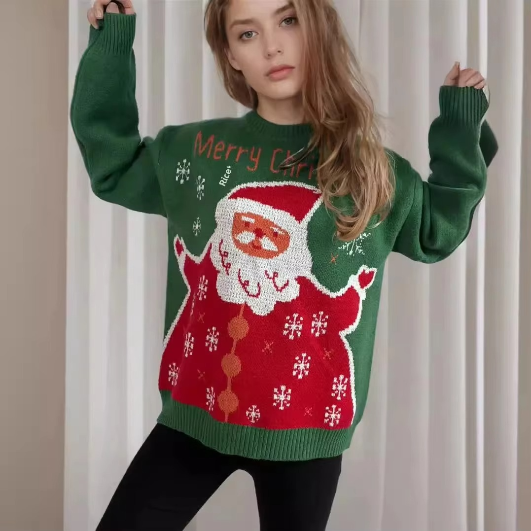 Warm Festive Holiday Sweater for Women
