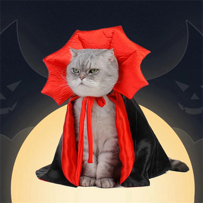 Pet Friendly Halloween Cloak Costume for Cats Dogs - Hehif