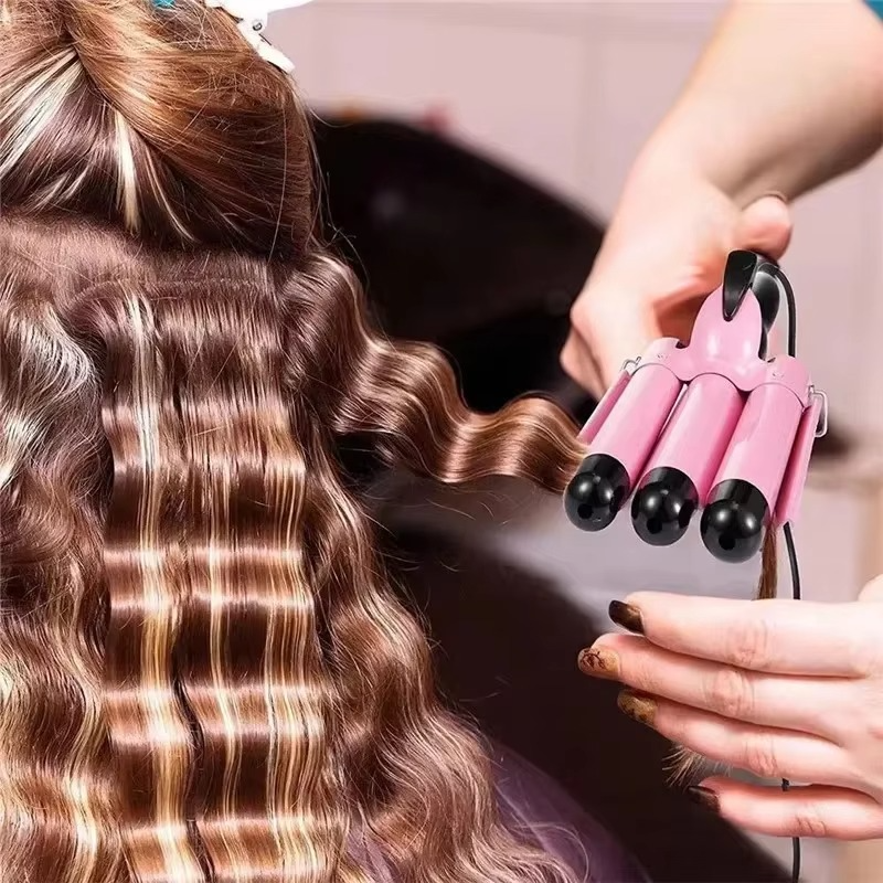Easy Curl 3 Barrel Hair Styler - Hehif