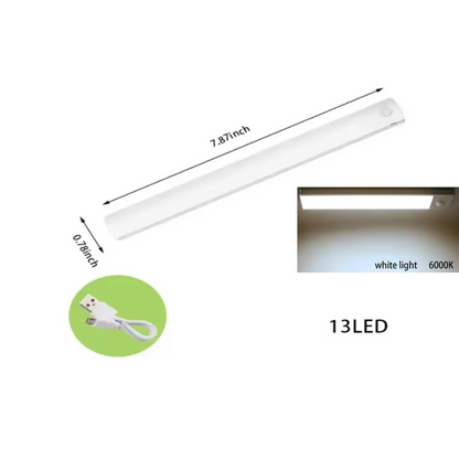 Automatic Motion LED Nightlight - Dimmable & Rechargeable