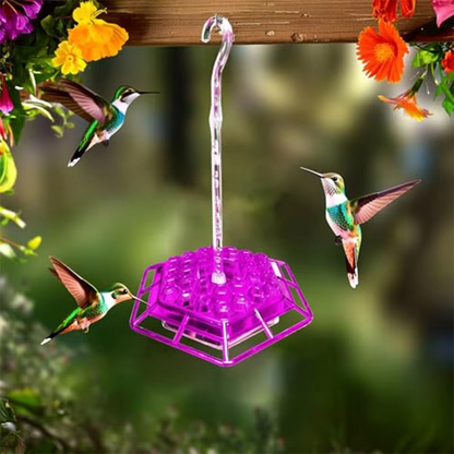 Large Capacity Bird Feeder with 30 Ports Easy Fill Design