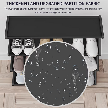 Space Saving 4 Shelf Shoe Rack