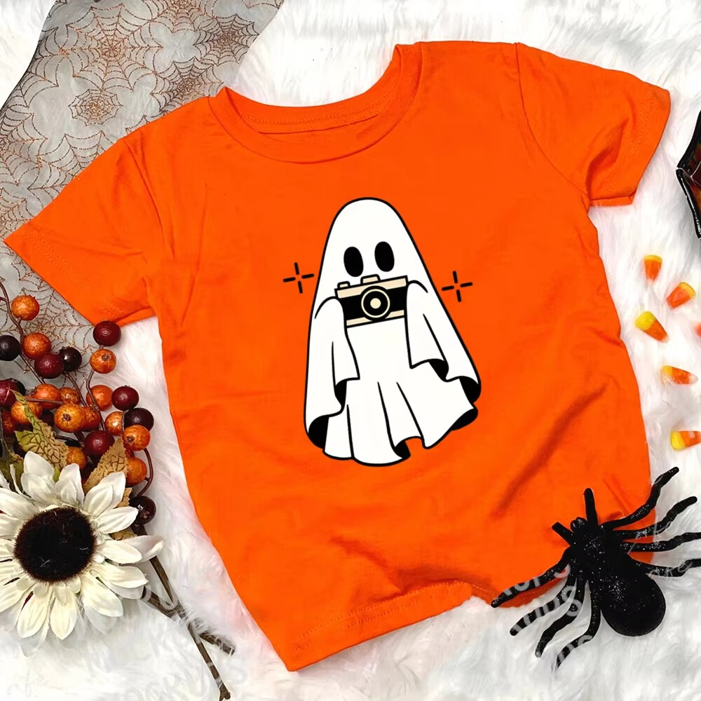 Fun Halloween Graphic Tee for Kids