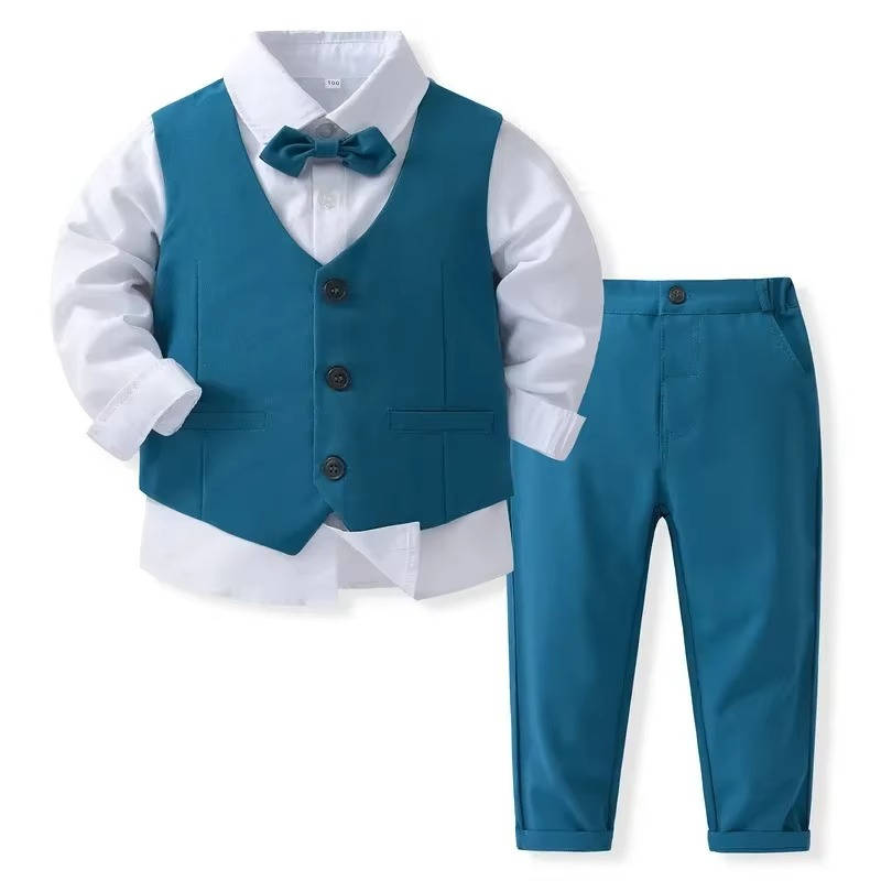 Classic Boys Suit Set for Little Boys and Toddlers