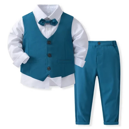 Classic Boys Suit Set for Little Boys and Toddlers