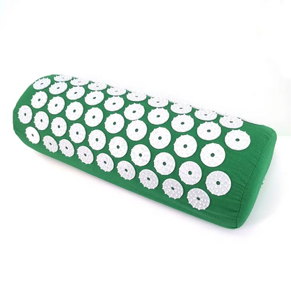 Relaxing Foam Massage Mat and Pillow Set for Back Pain Relief