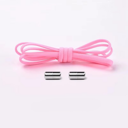 Easy One Pull Laces with Secure Metal Buckle