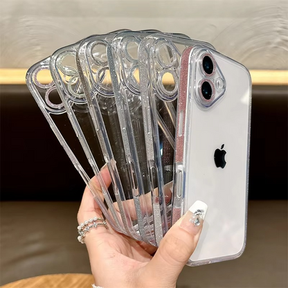 Premium Clear Phone Case with Shockproof Lens Guard